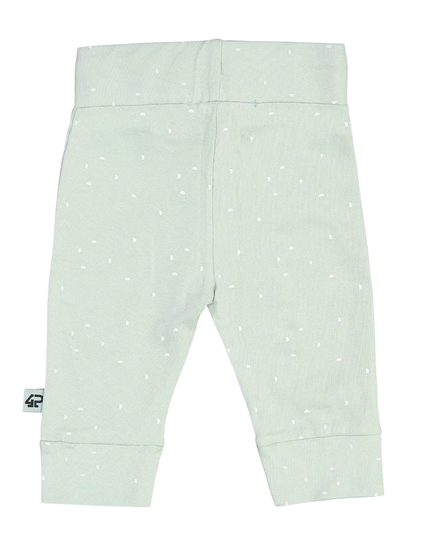 4PRESIDENT Jamie Grey Mint AOP legging baby