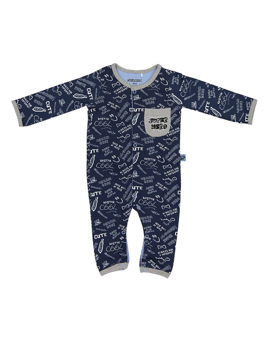 4President Baby Giftset Super Hero 5-delig katoen