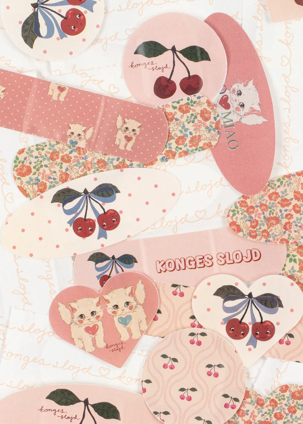 Konges Sløjd Kiss and Comfort pleisters cherry 24 stuks waterafstotend