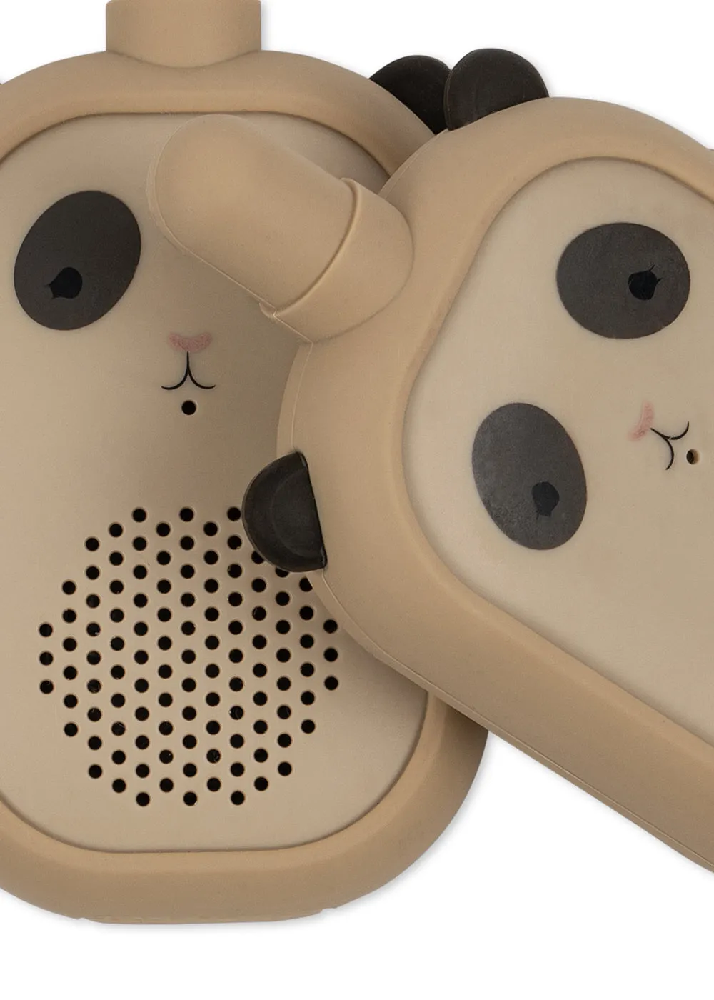 Konges Sløjd walkie talkie panda set van 2 oplaadbaar