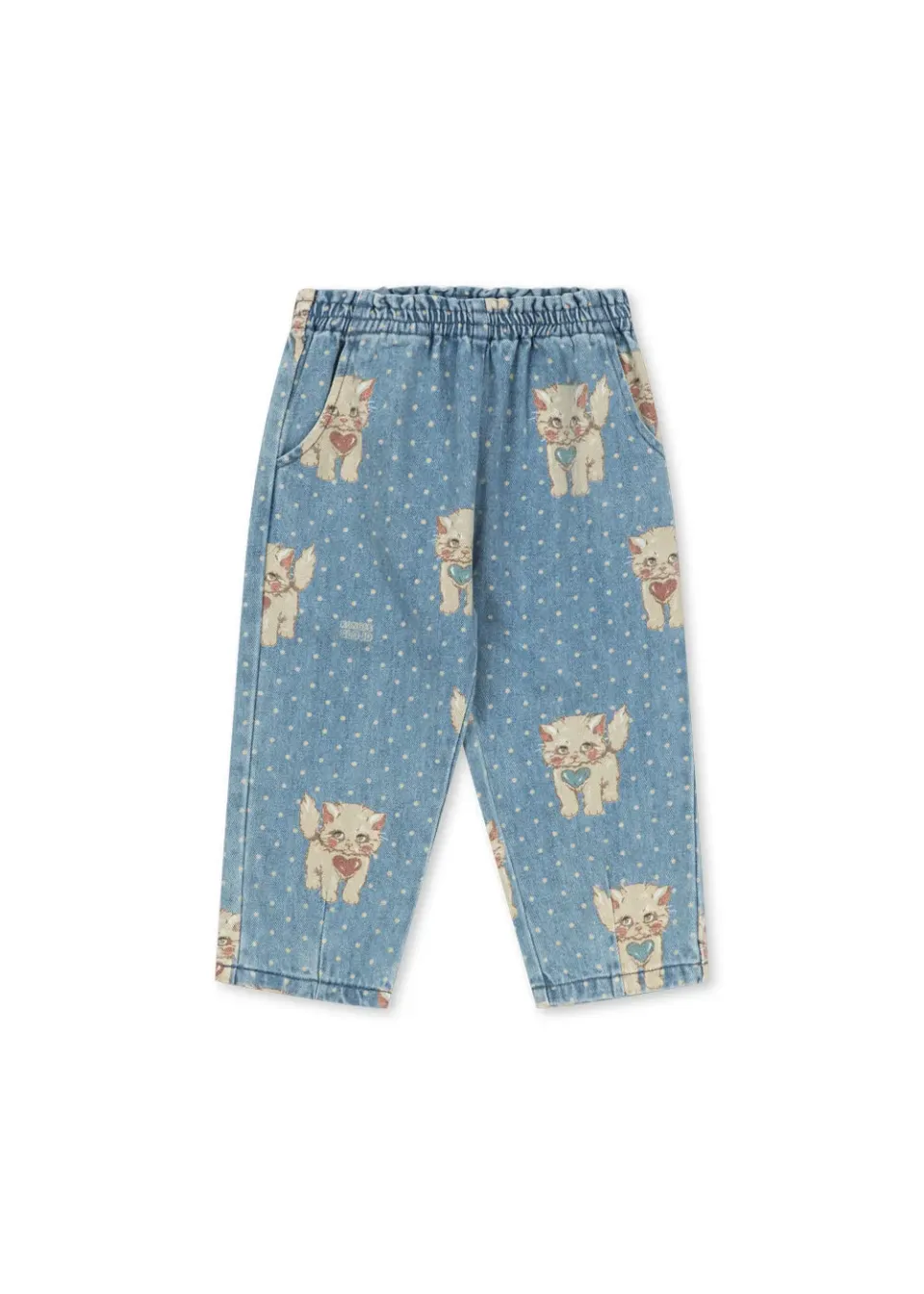 Konges Sløjd Magot Broek jeansbroek ciao miao biokatoen denim