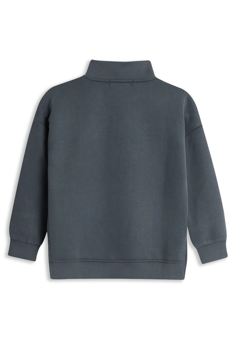 4President Maud sweater antraciet meisjes modal