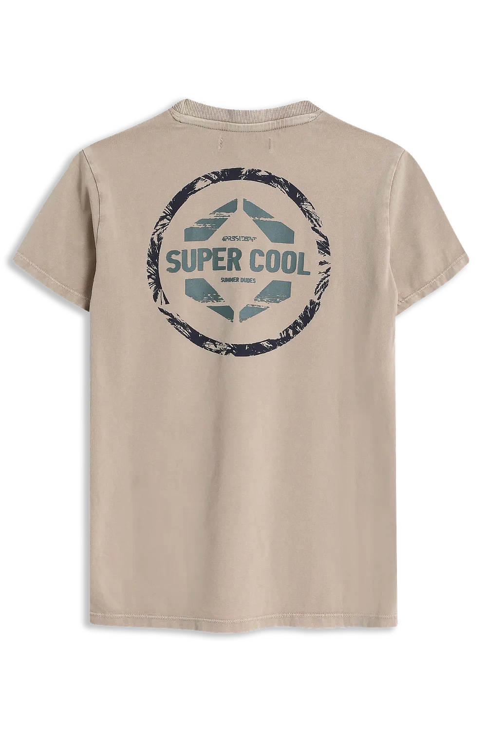 4PRESIDENT Willem Sand T-shirt jongens zwart katoen