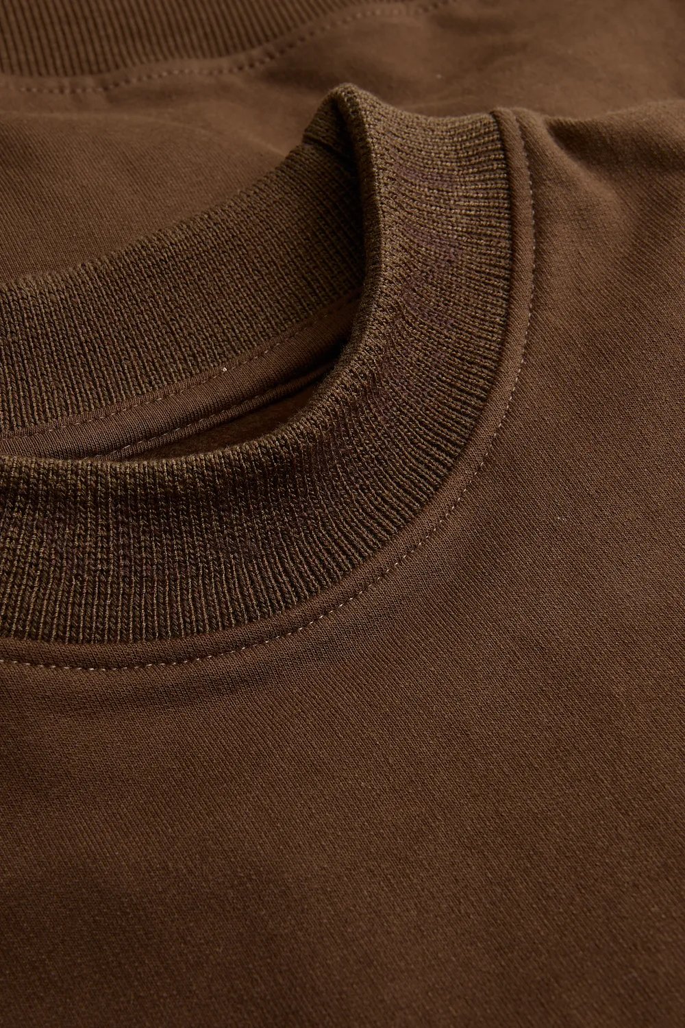 4PRESIDENT Angelo Brown sweater jongens opstaande kraag