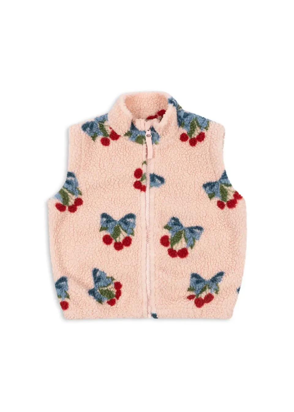 Konges Sløjd Jody Teddy bodywarmer amarena rose