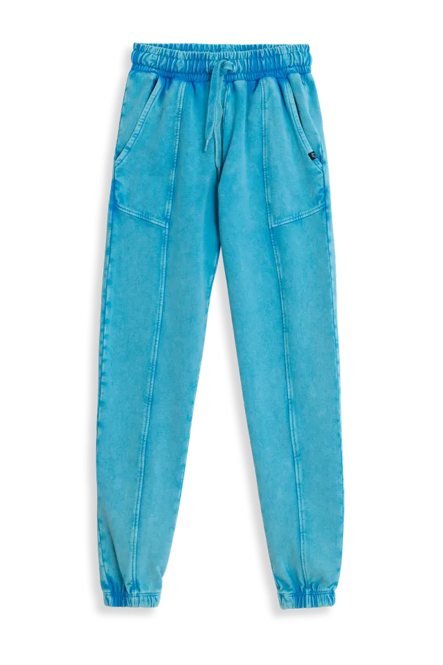 4PRESIDENT Rens joggingbroek Blue Aster katoen