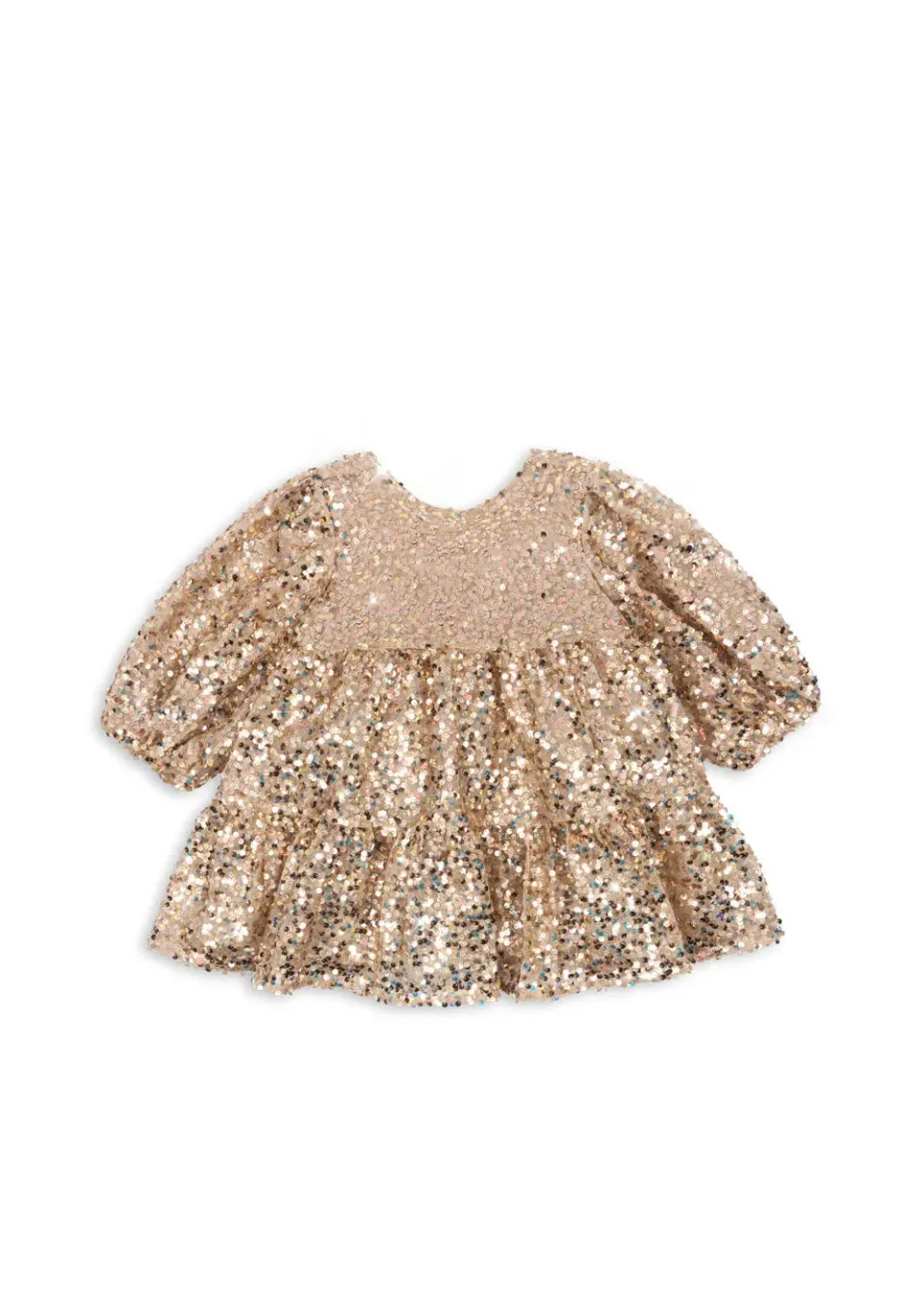 Konges Sløjd Lila jurk gold glitter pailletten