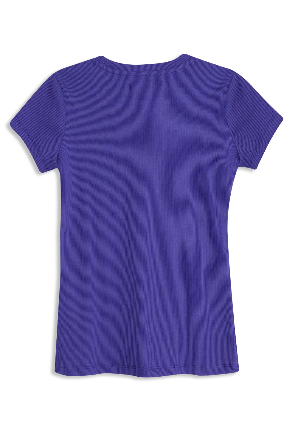 4PRESIDENT Netta Purple t-shirt paars ribstof