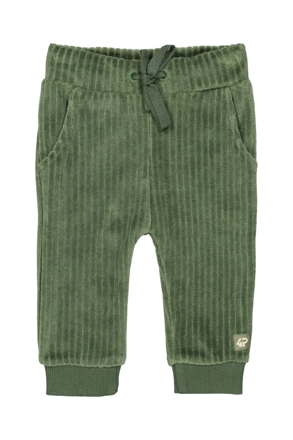 4PRESIDENT Jazzy Agave Green baby joggingbroek unisex katoen