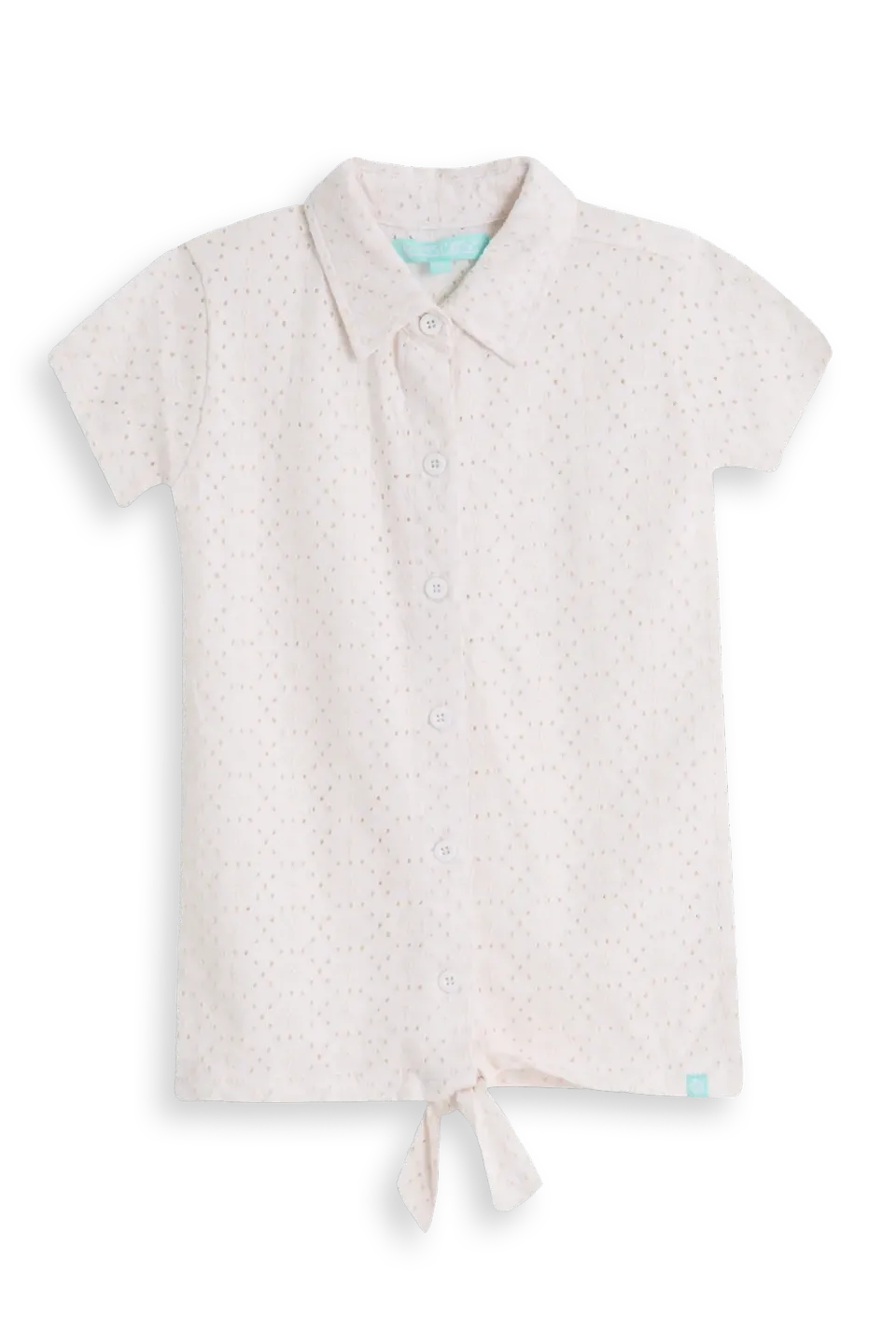 4PRESIDENT Basma T-shirt Bright White met strik