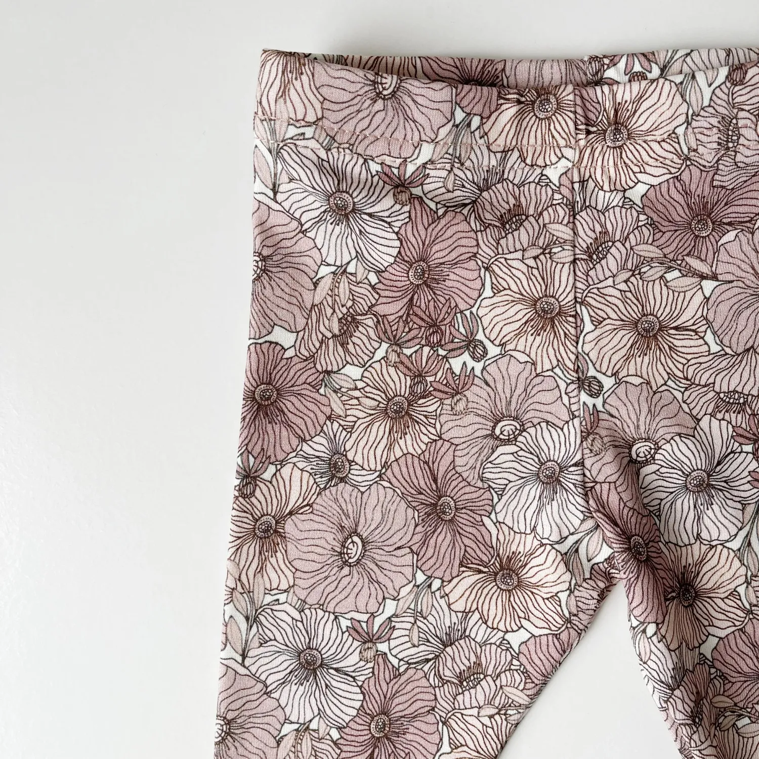 Soda Fashion Bloesem legging roze biokatoen