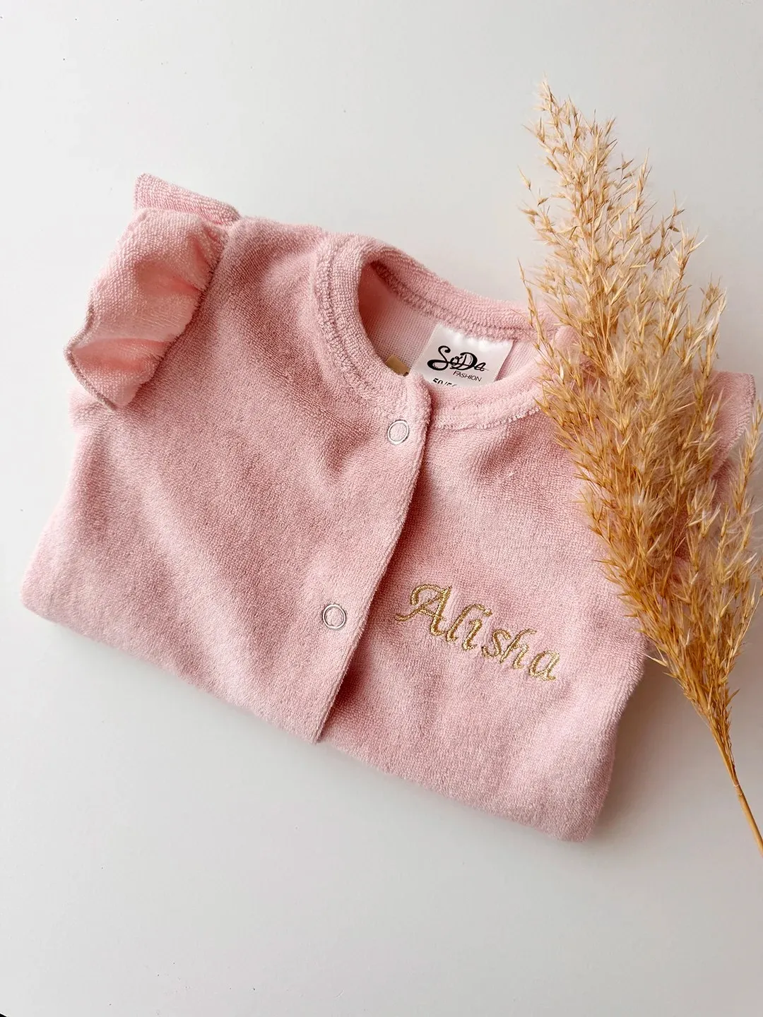 Soda Fashion Luxe boxpakje badstof roze