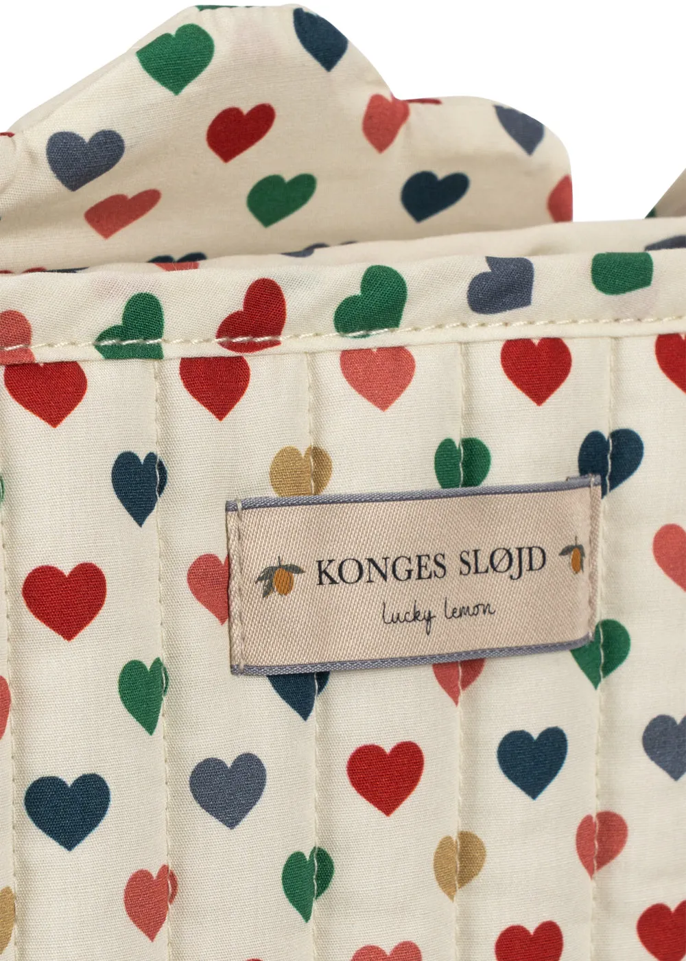 Konges Sløjd Poppenbuggy Coeur Coloré Opvouwbaar 57 cm