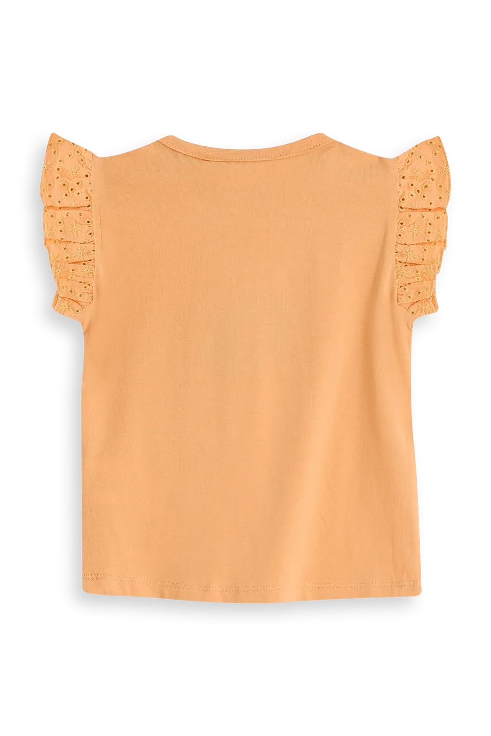 4PRESIDENT Ciara mouwloze top peach cobler katoen