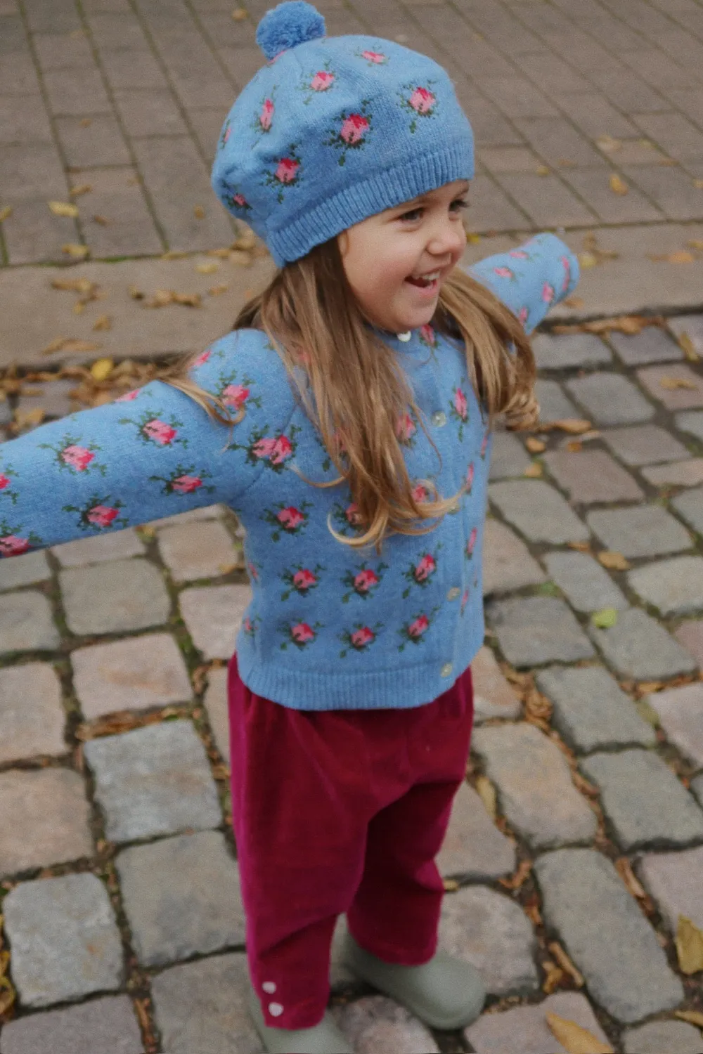 Konges Sløjd Belou cardigan rosie shade wolmix