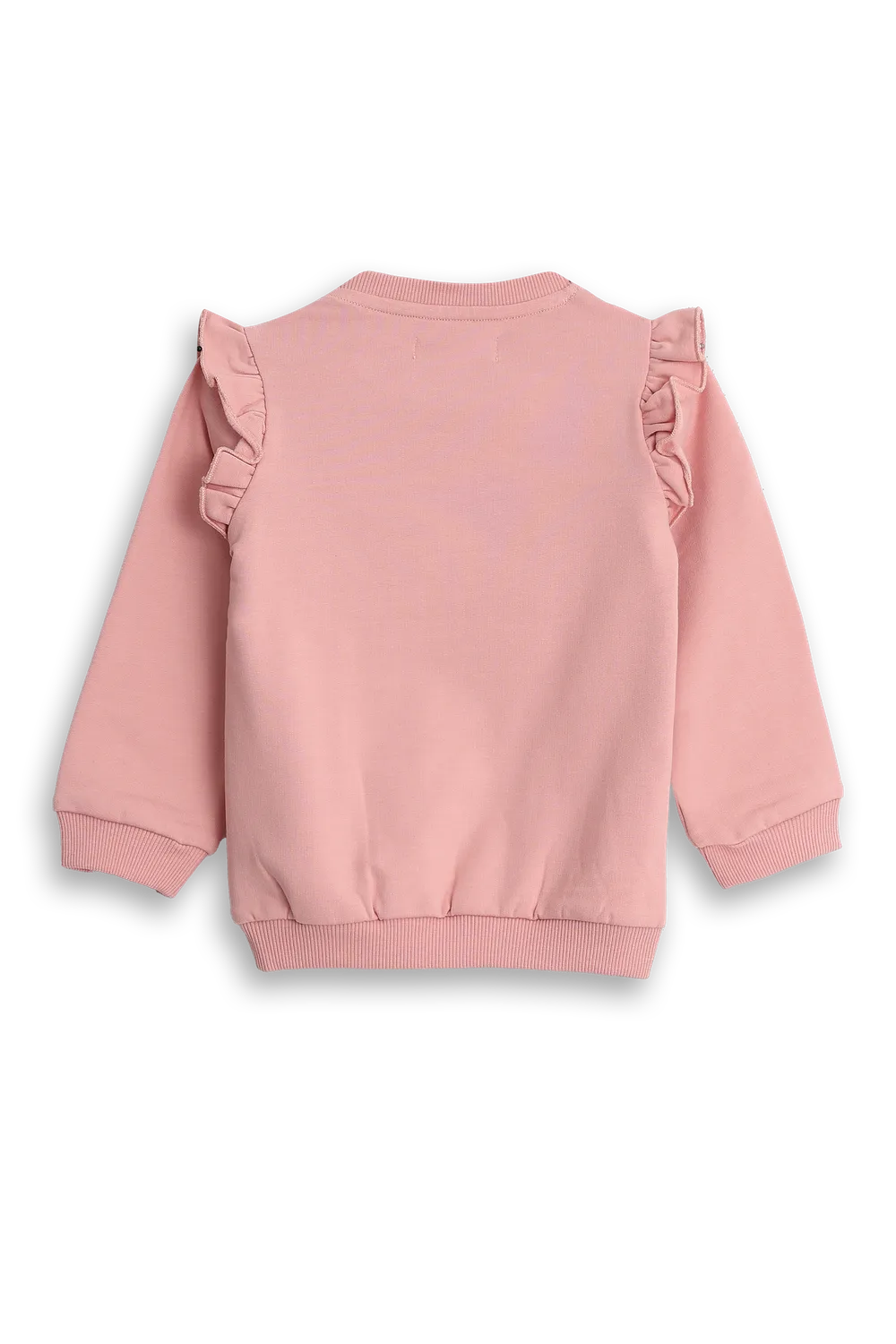 4President Femke Mellow Rose trui roze ruches