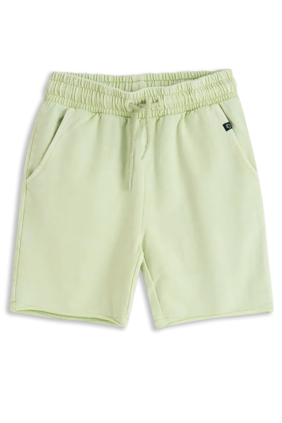 4PRESIDENT Rick Pastel green short jogging katoen