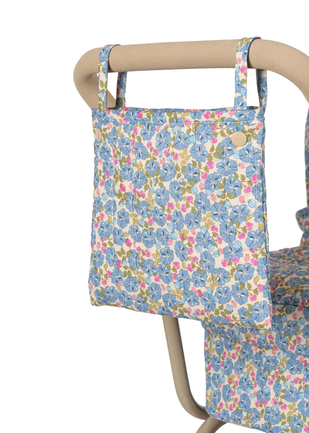 Konges Sløjd Minnie poppenwagen fleur rosier katoen