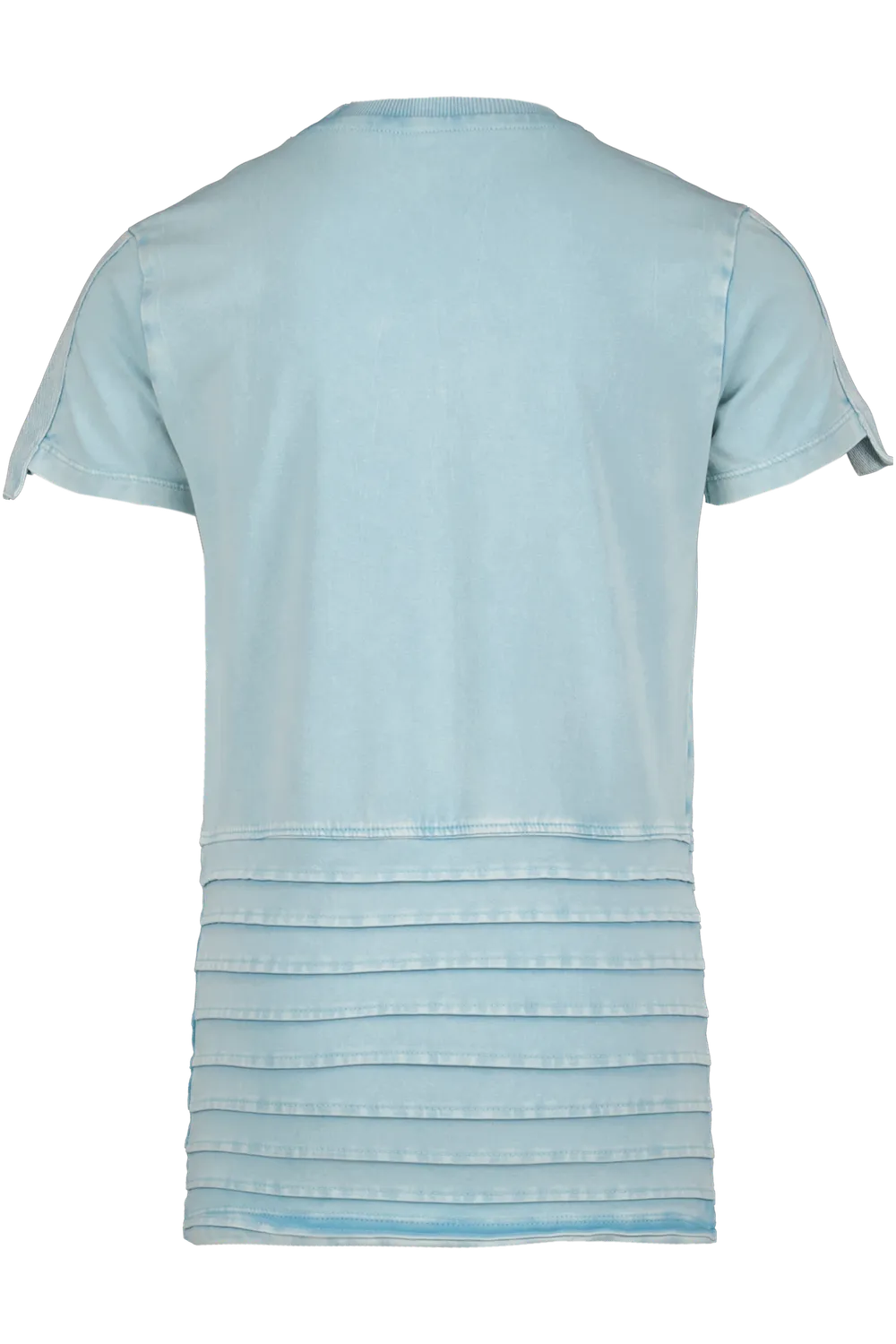 4President Tigo T-shirt blue radiance acid wash
