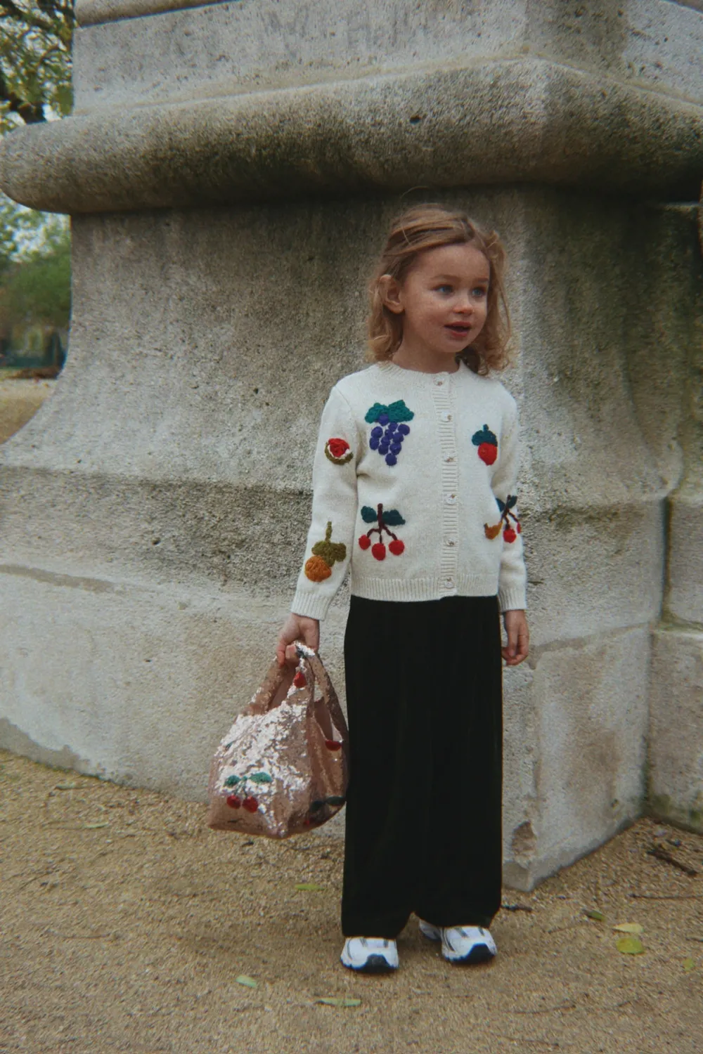 Konges Sløjd Starla shopper blush pailletten tas