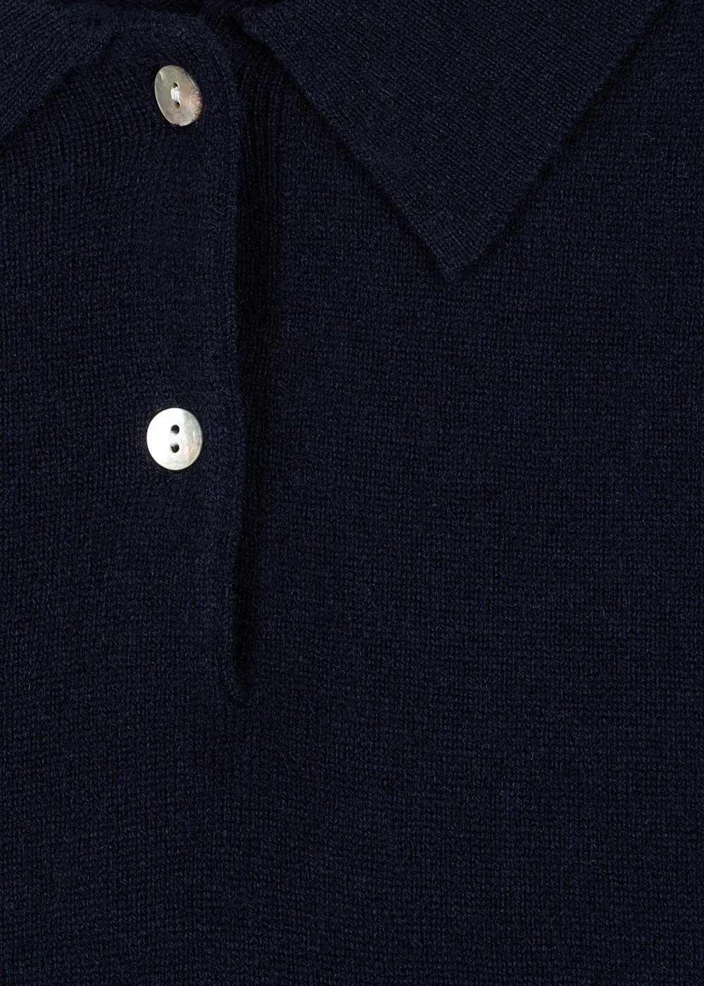 Konges Slöjd Mama Polo trui midnight navy wol