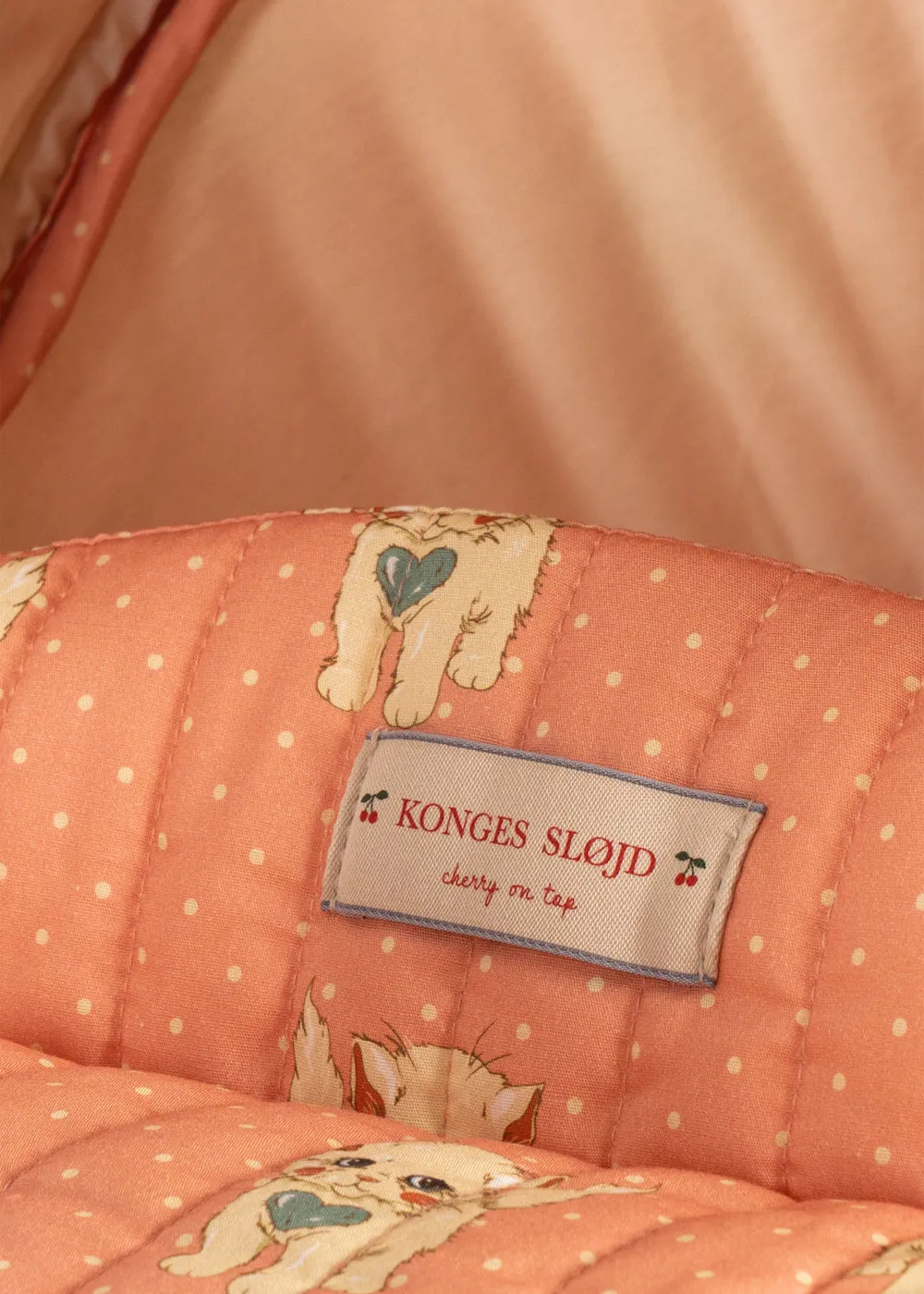 Konges Sløjd Minnie poppenwagen ciao miao rose vintage