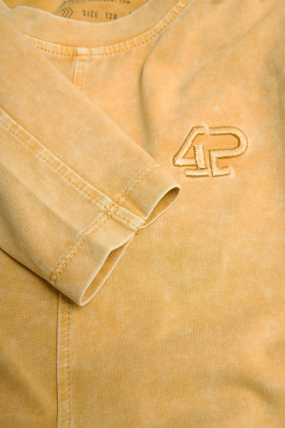 4President Noud Sand longsleeve zand katoenmix