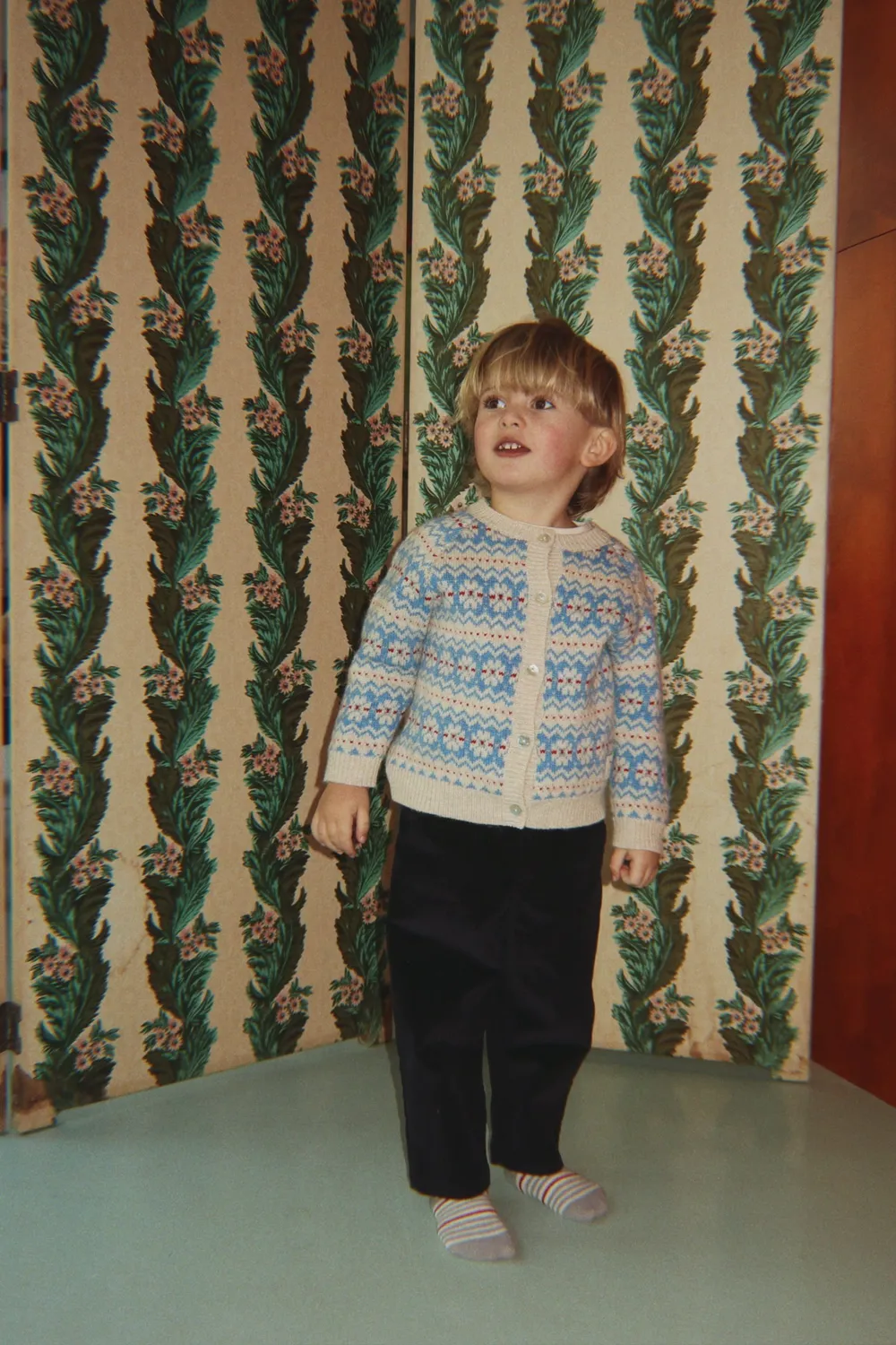 Konges Sløjd Remy broek baritone blue corduroy