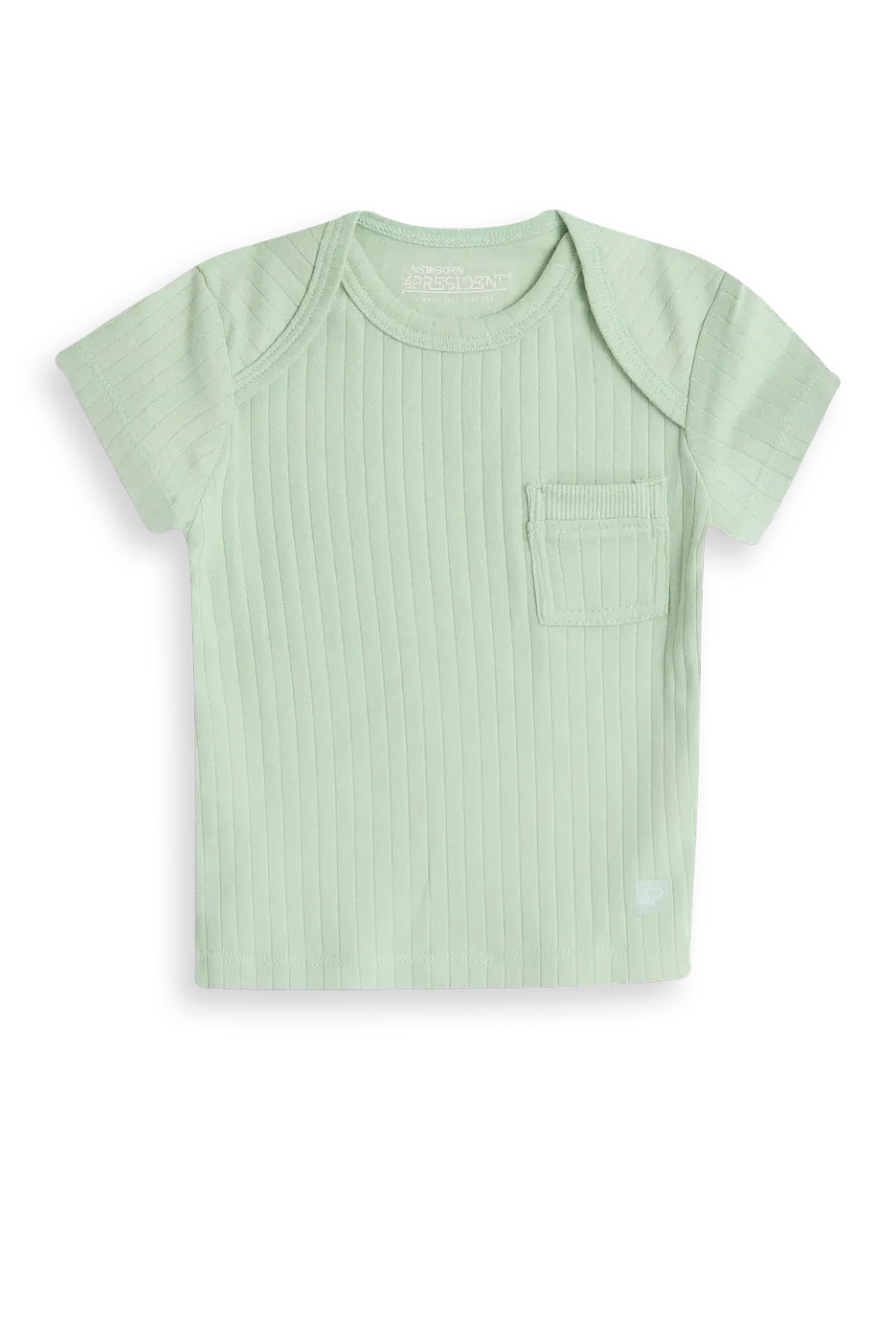 4President Mick t-shirt groen katoen baby
