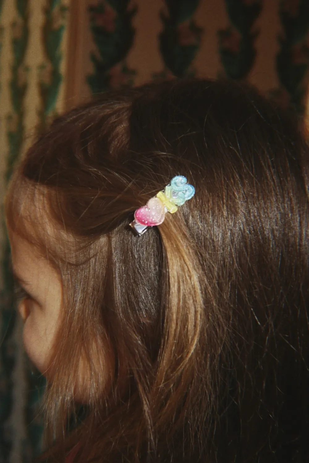 Konges Sløjd glitter haarclips rainbow set van 2