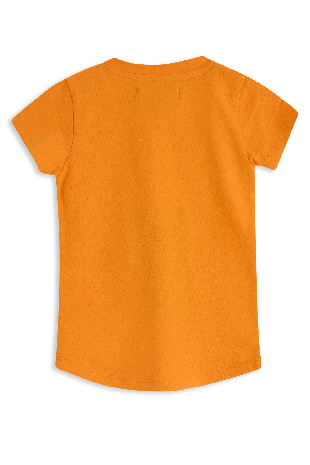 4PRESIDENT Noelani Orange T-shirt meisjes bubbelstof