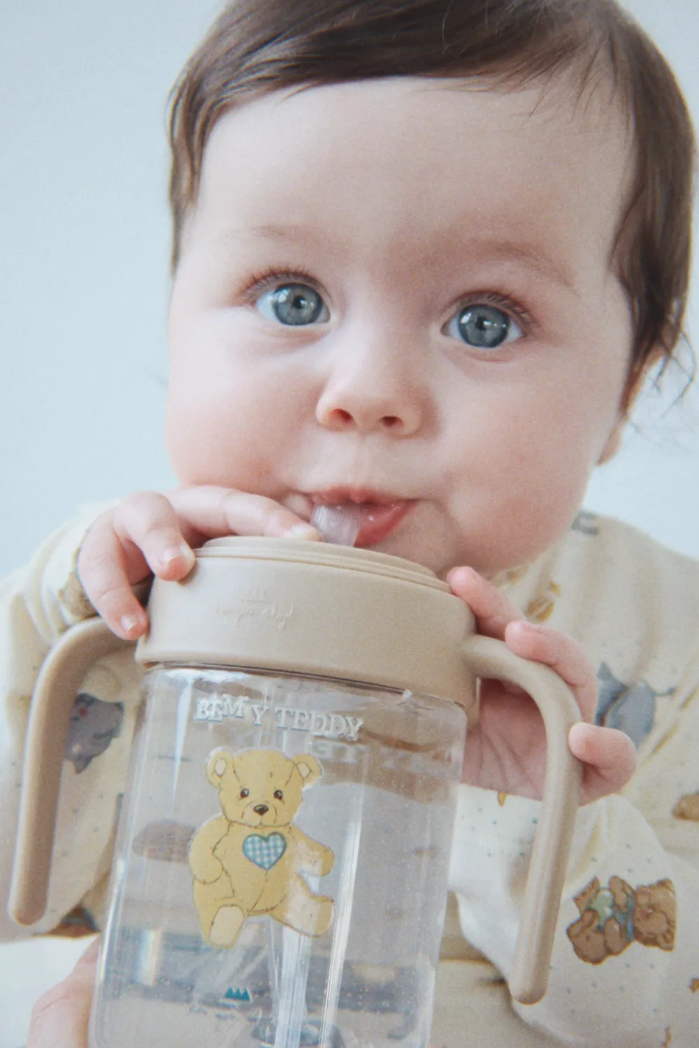 Konges Sløjd Drinkbeker met Handvatten Teddy Rietjesbeker 330 ml