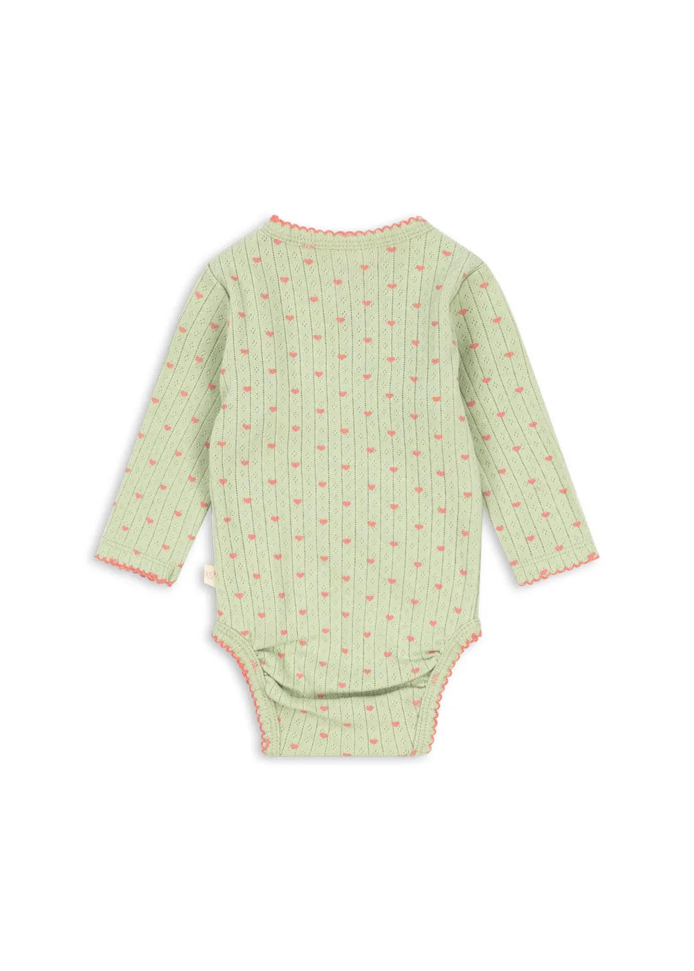 Konges Sløjd Minnie Newborn Overslagromper Coeur Lint Biokatoen