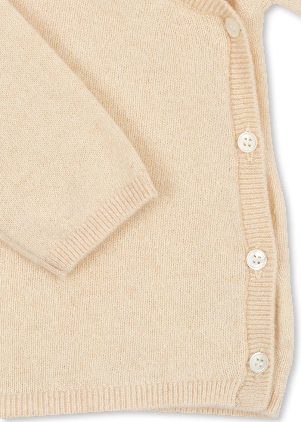 Konges Sløjd Dio cashmere babyset apricot gelato