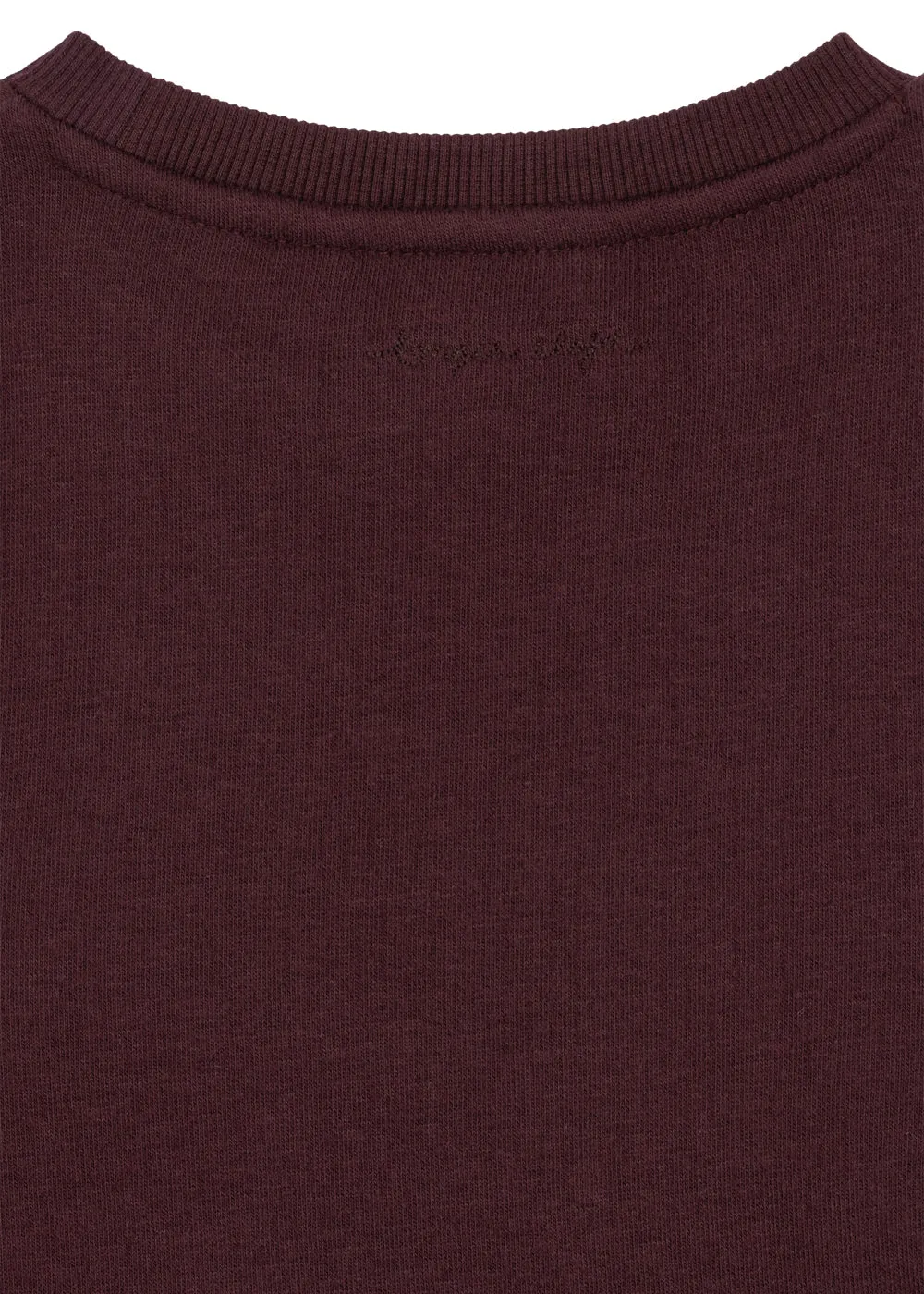 Konges Sløjd Lou sweatjurk decadent chocolate paillet