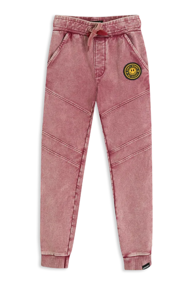 4President Nancy Purple joggingbroek paars katoen