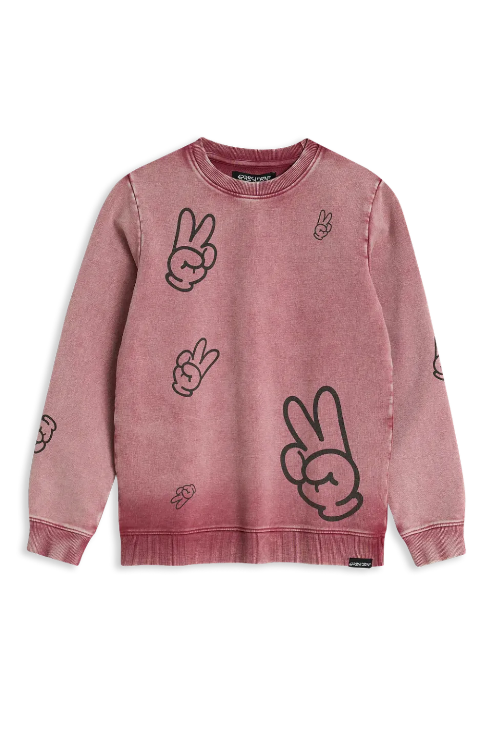 4President Naomi Purple sweater meisjes paars