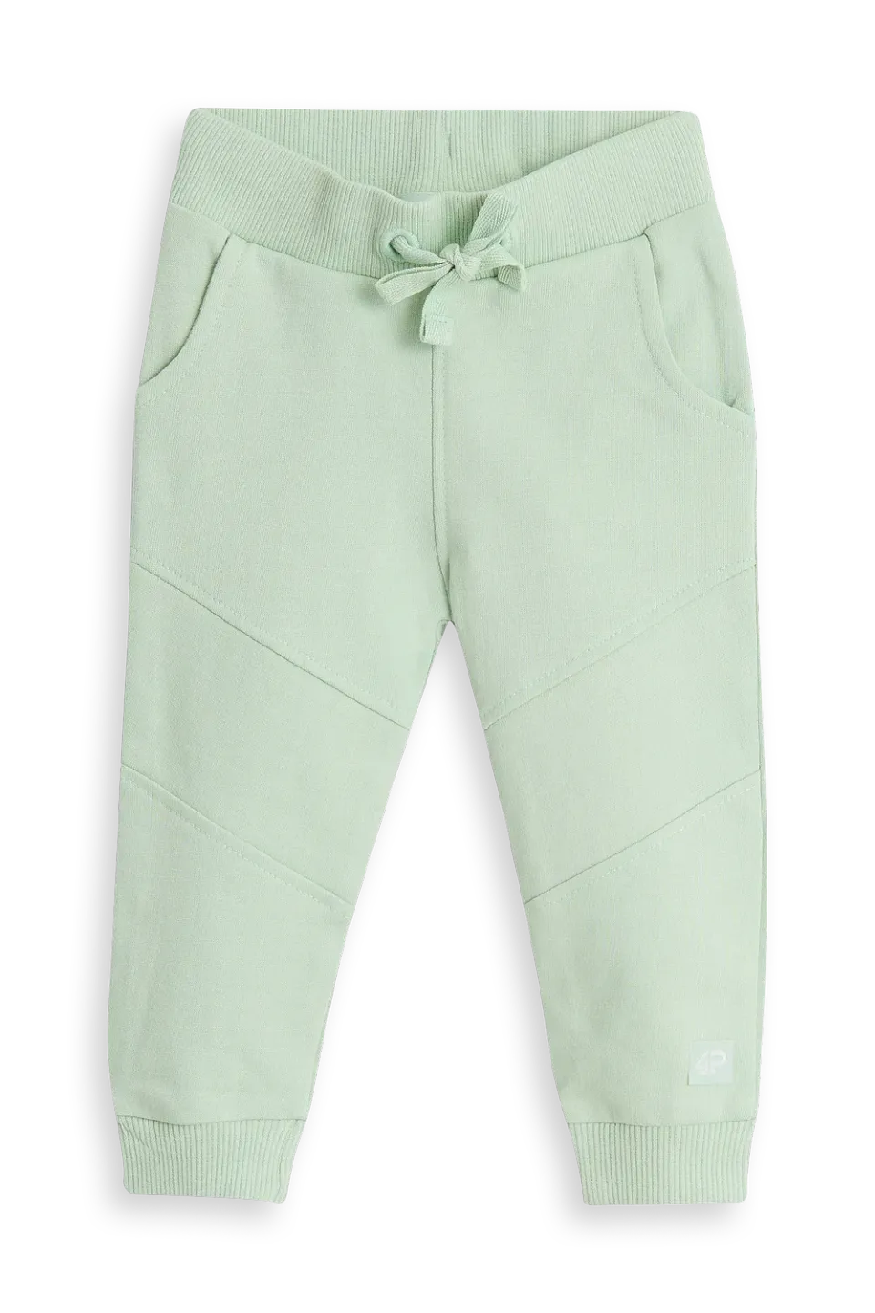 4PRESIDENT Mels Silt green joggingbroek groen katoen