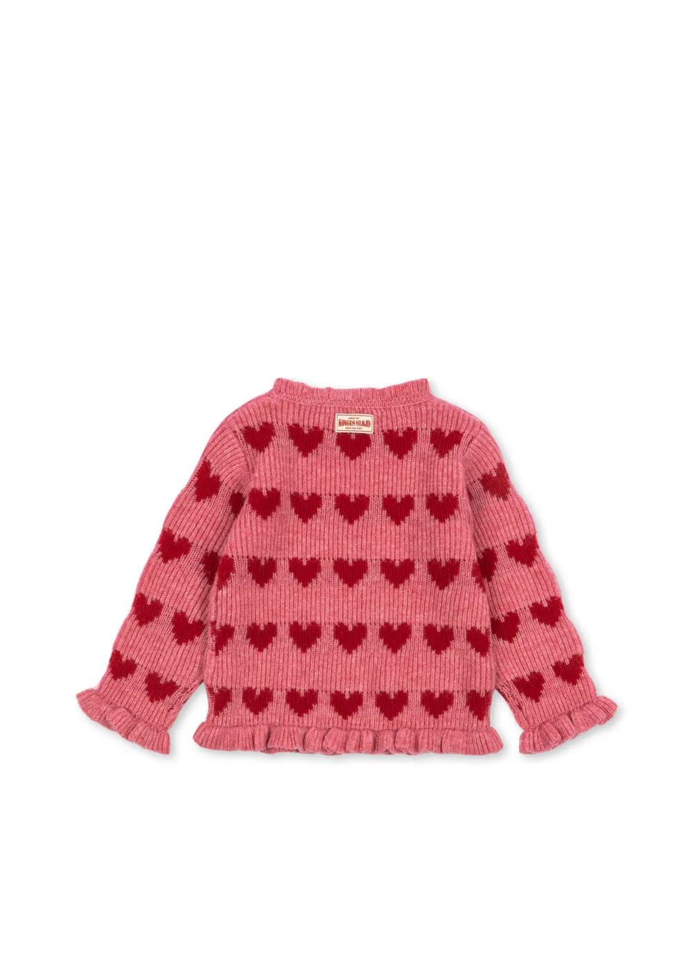 Konges Sløjd Laula sweater trui heart wolmix