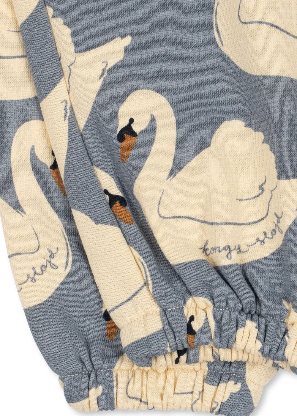 Konges Sløjd Loupy sweatbroek swan biokatoen