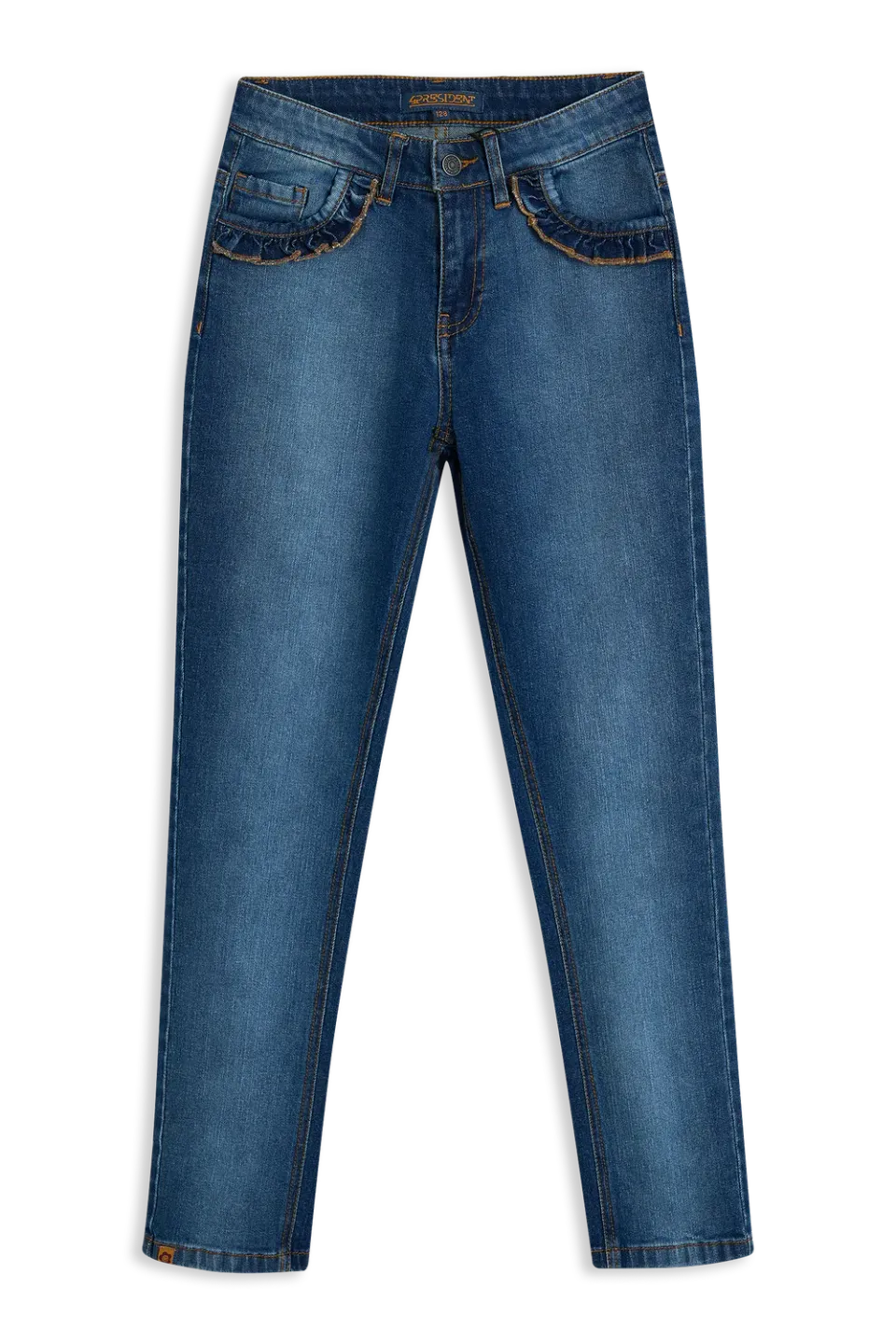 4President Koda Blue jeans meisjes straight leg