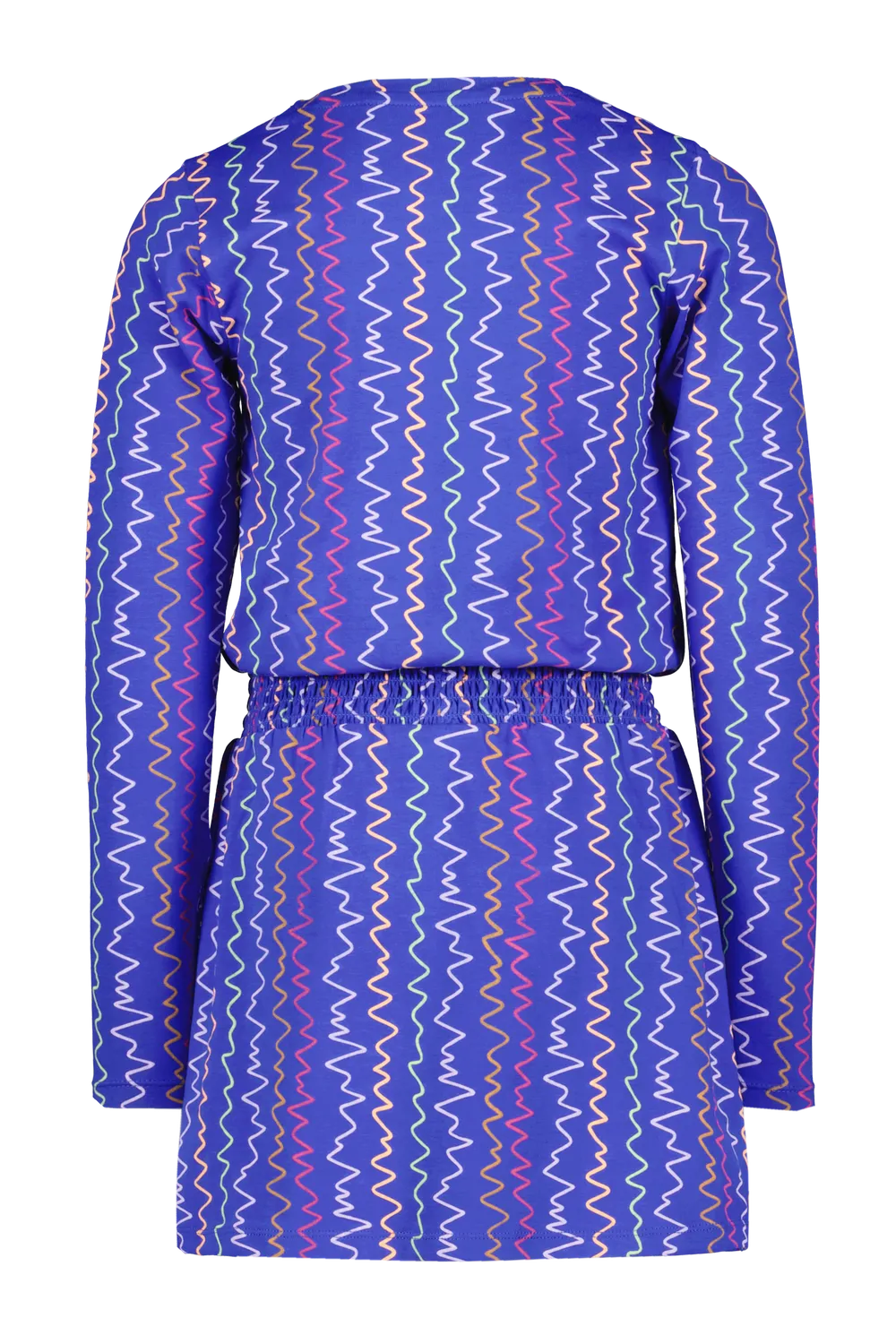 4President Mira Bluing AOP jurk meisjes bloemenprint