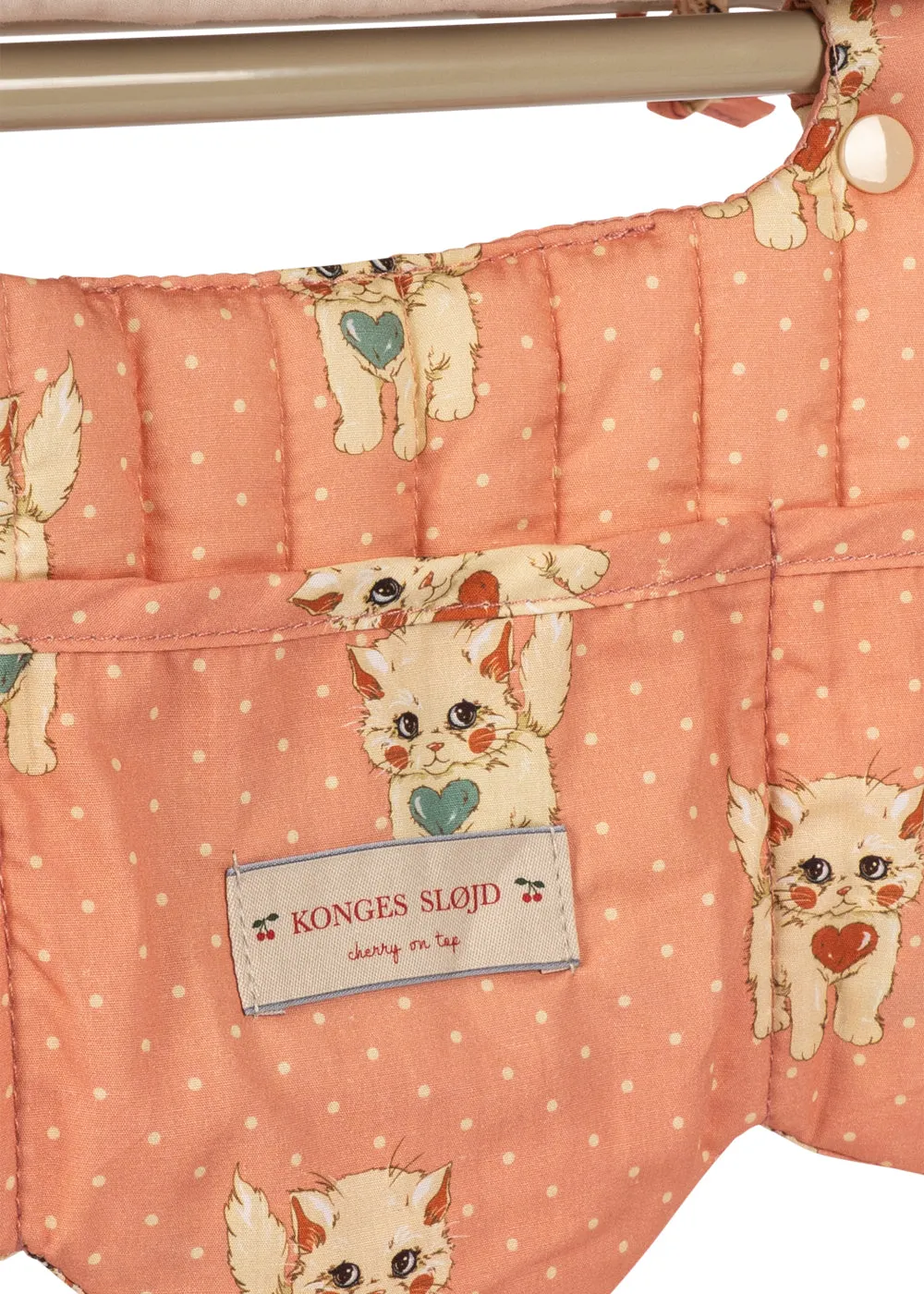 Konges Sløjd Poppenverschoontafel ciao miao rose katoen