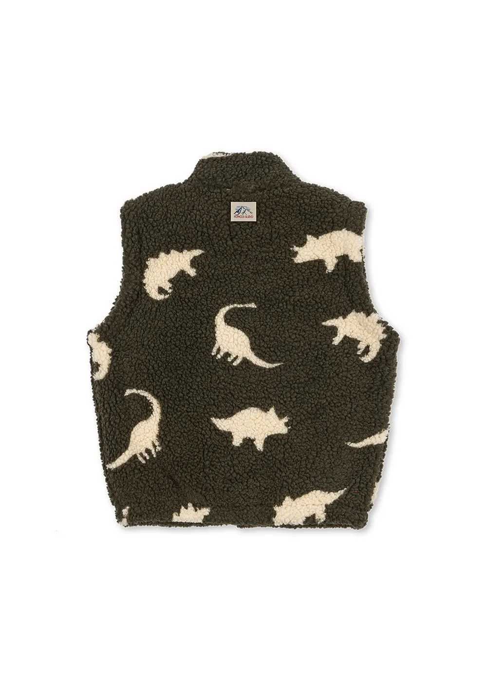 Konges Sløjd Jody Teddy Vest Dino Silhouette Warm