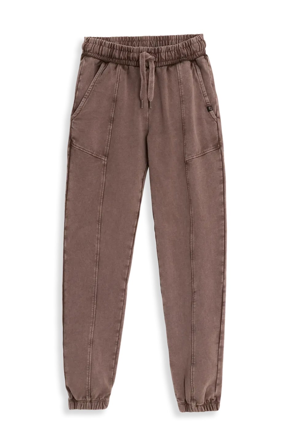 4President Rens Stone gray joggingbroek jongens