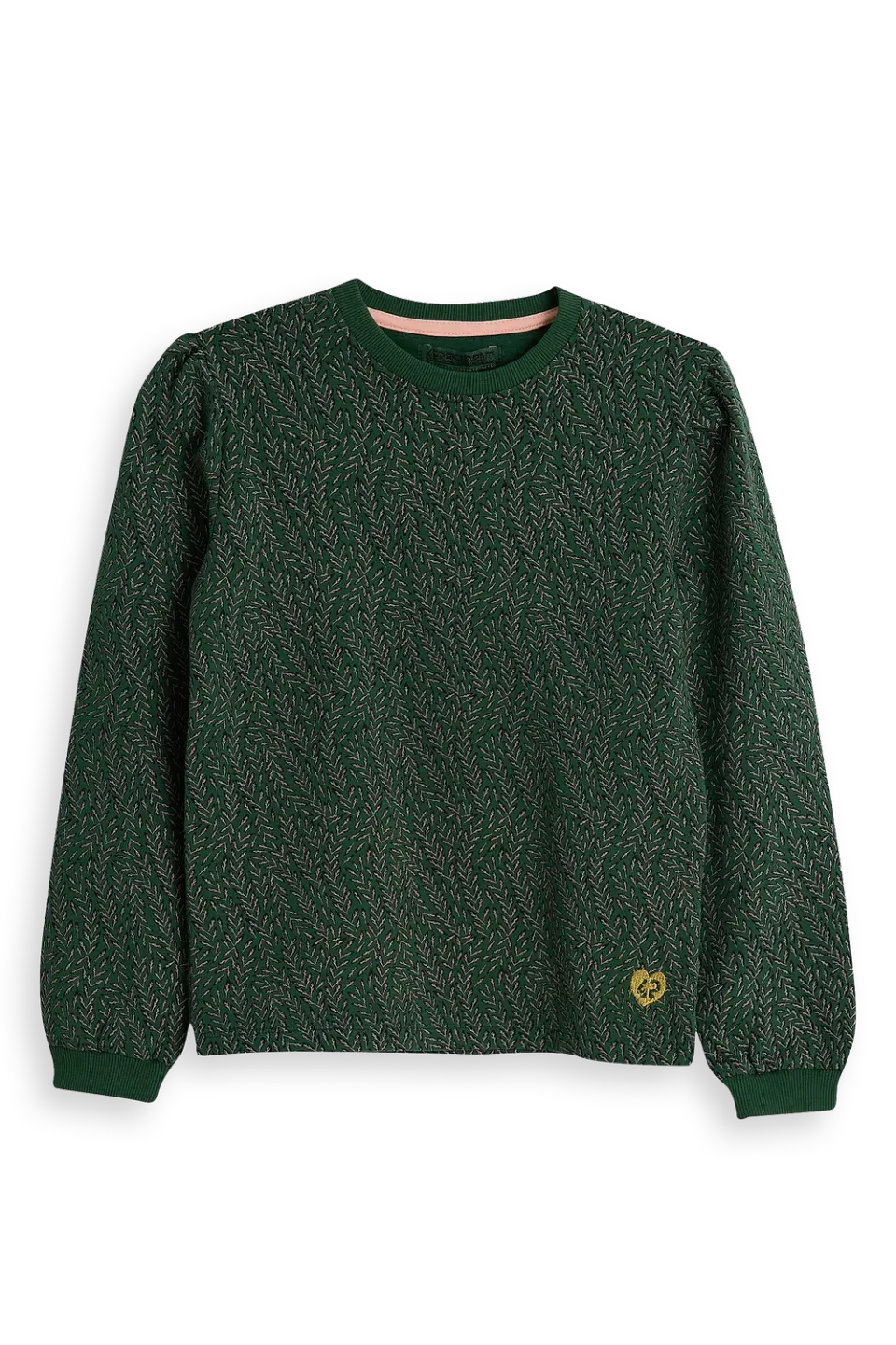 4PRESIDENT Anna Green sweater groen meisjes print