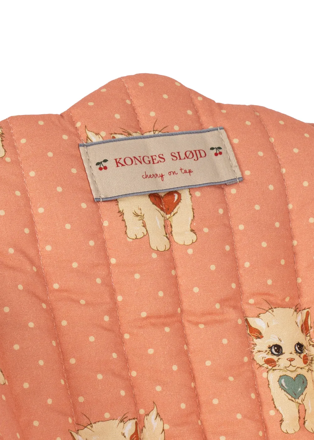 Konges Sløjd Ciao Miao poppenbuggy roze stabiel