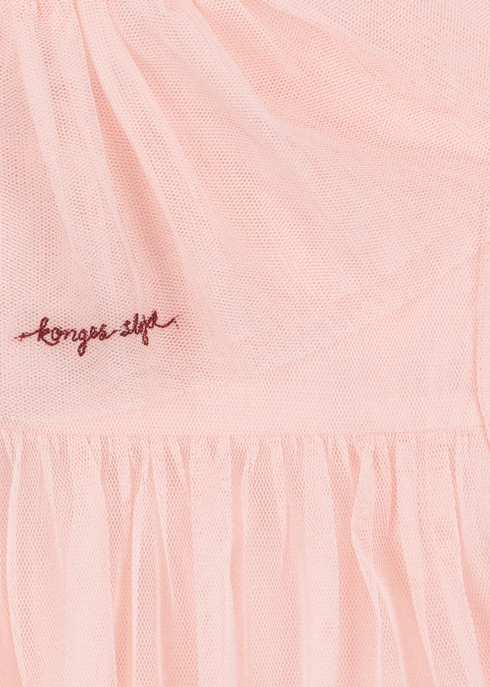 Konges Sløjd Bow jurk creole pink - tule feestjurk