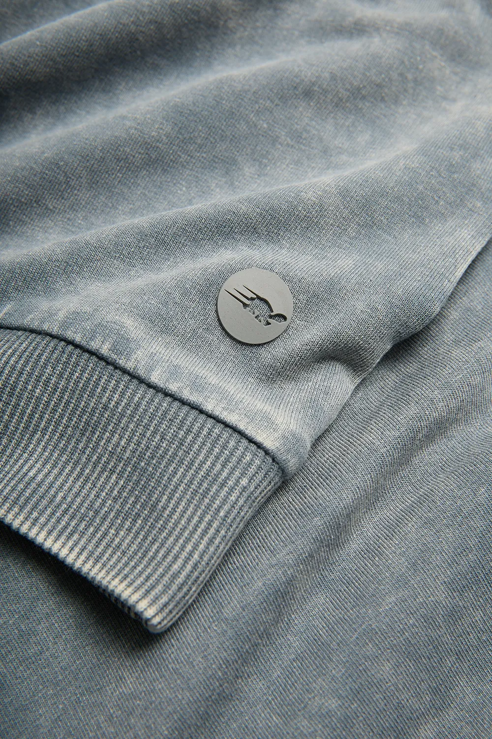 4President Navy Girl Grey trui grijs maat 74 katoen