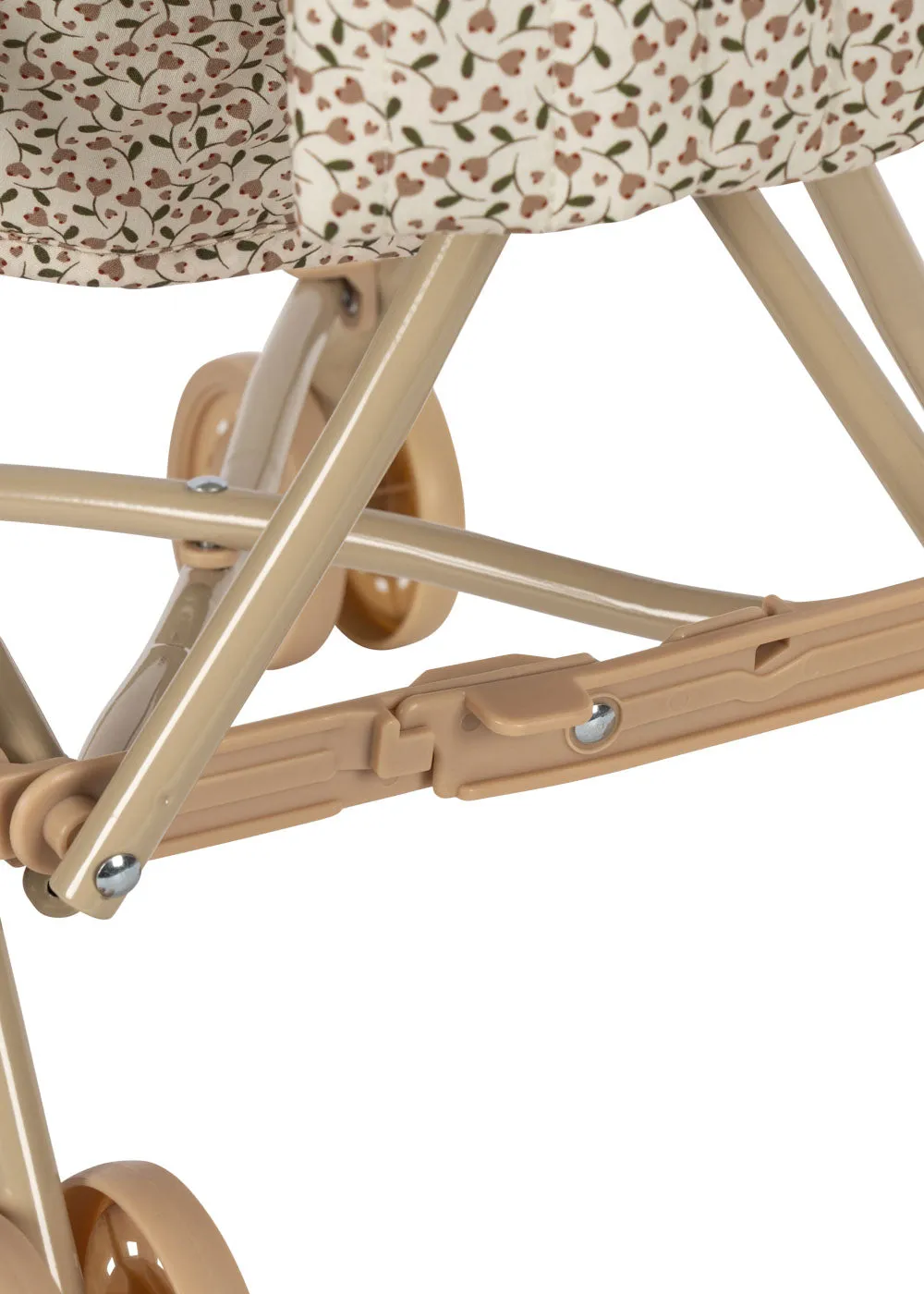 Konges Sløjd Doll Stroller poppenwagen milk tank met harnas